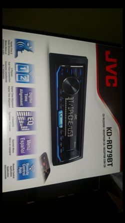New JVC CD player with Bluetooth