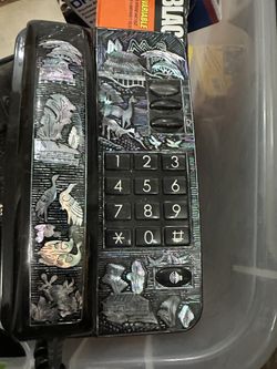 Vintage Phone, Mother Of Pearl