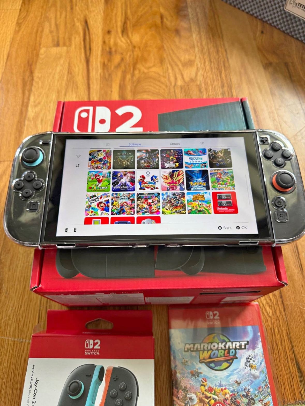 Nintendo Switch Model 2 - WITH GAMES