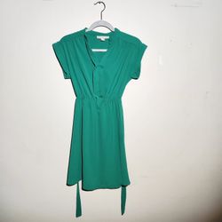 Monteau Green Dress
