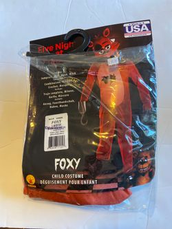 Foxy Five Nights of Freddy’s kids costume 12 - 14