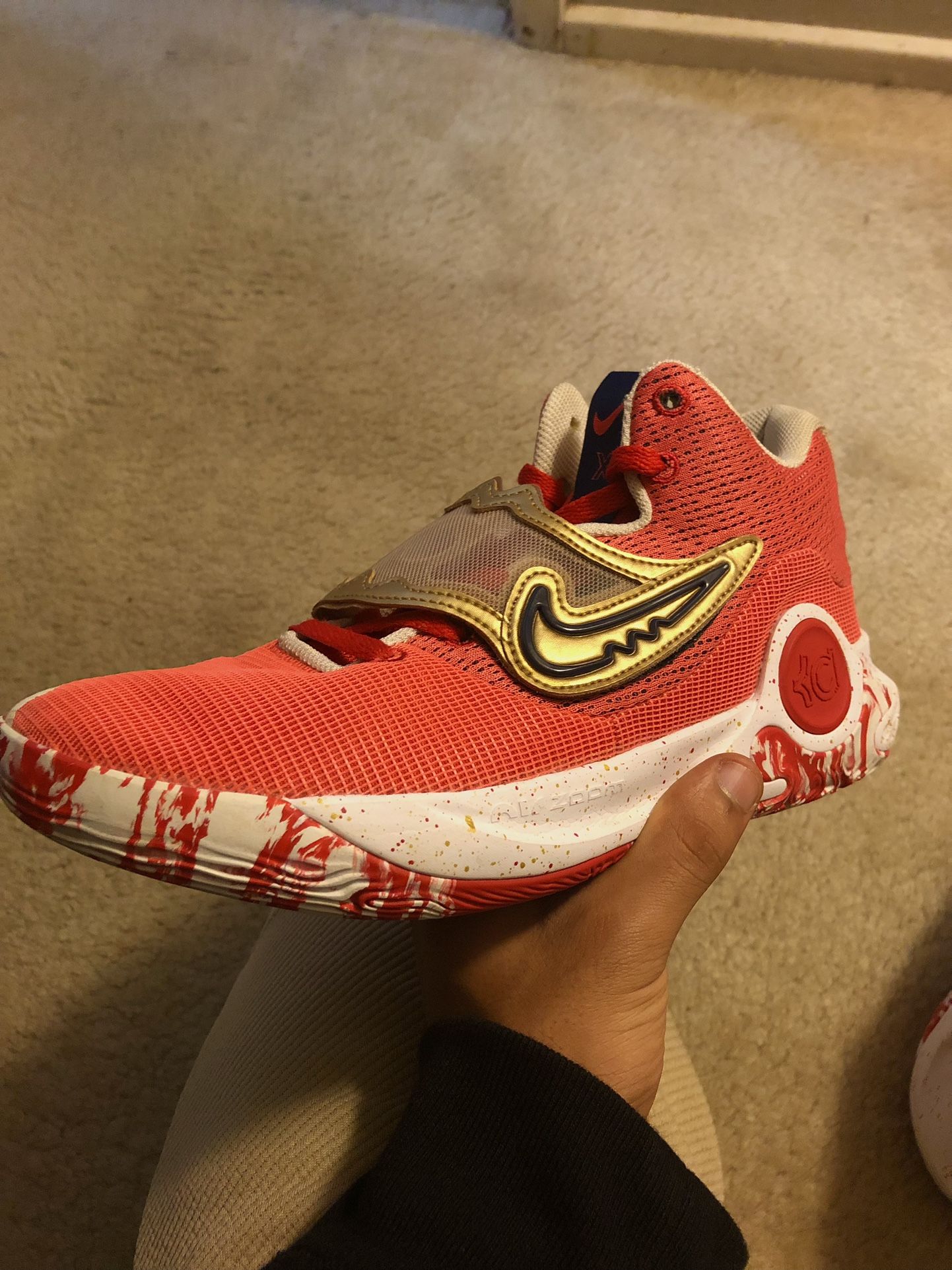 Nike KD Trey 5x University Red 10.5 Men’s