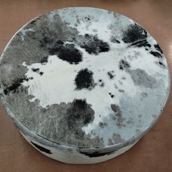 Antique Ottoman Cow Hide Very Wide