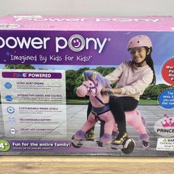 Brand New - Power Pony Powered Rideable Pony Ride-On Princess