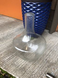 Large Restoration Hardware Handblown Light! 
