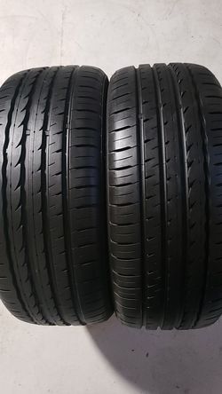 Atrezzo in good condition 2 tires 225 45 17 90% tread