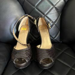Coach Wedge 6-1/2 Brand New Shoes 