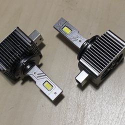 D1S 6000K DIAMOND WHITE 30000 LUMENS HID TO LED CONVERSION UPGRADE KIT $80