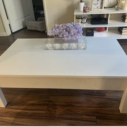 White Coffee table