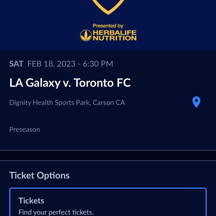 PRESEASON: LA Galaxy vs. Toronto FC