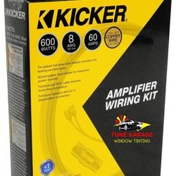 Kicker VK6 (47VK6) 6AWG Complete Amplifier Kit