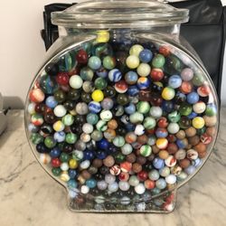Large Accumulation Of Marbles 