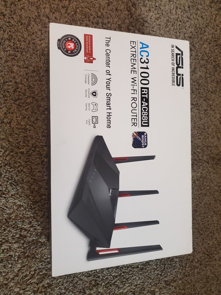 Asus AC3100 RT-AC88U Extreme WiFi Router