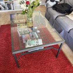 IKEA Glass Coffee Table