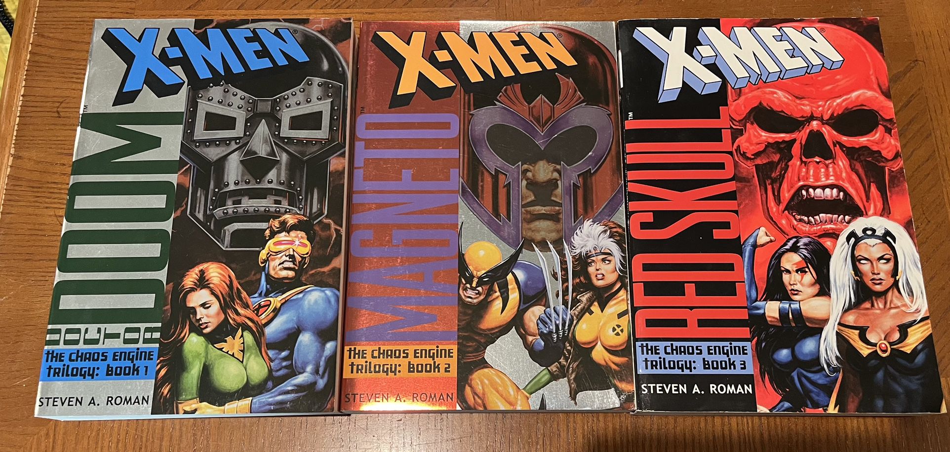X-Men The Chaos Engine Trilogy Complete Set 