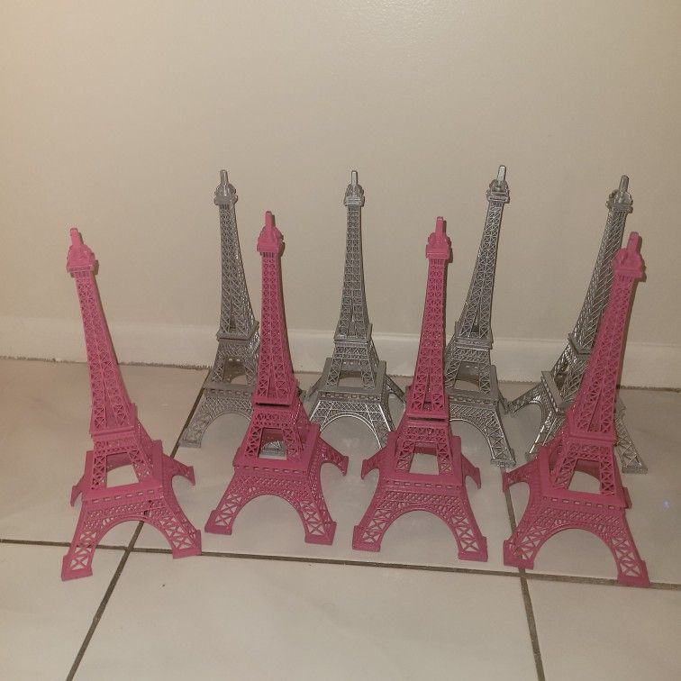 Effiel Towers for Centerpieces