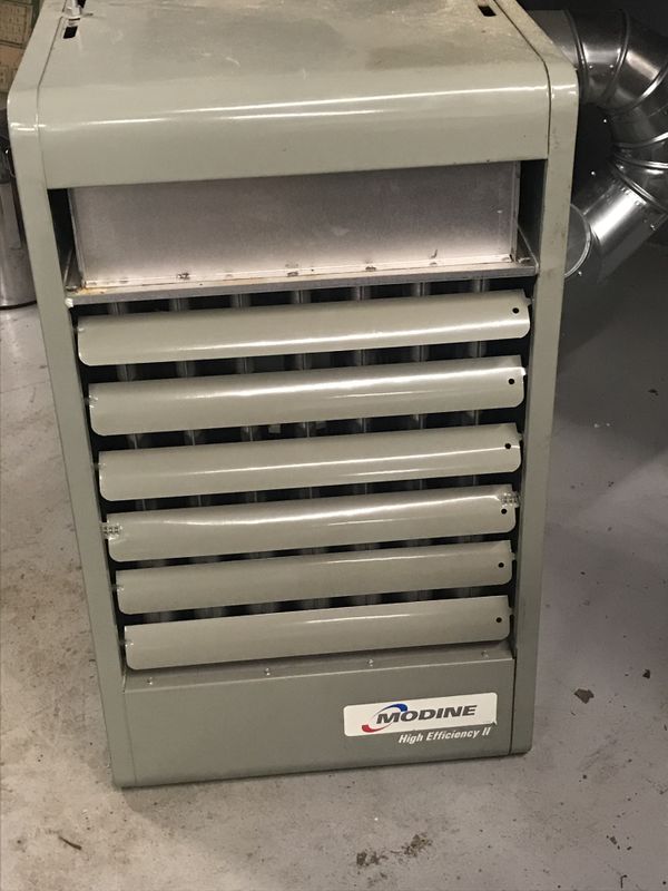 Modine Garage Heater Sizing Chart