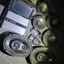 COMPLETE CAR AUDIO SYSTEM[JL AUDIO/PIONEER/KICKER] MIDS AND HIGHS $1