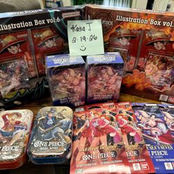 ONE PIECE HEROINES, TINS, AZURE, ILLUSTRATION BOX