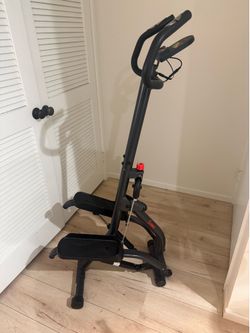 Climbing stepper with Handlebar
