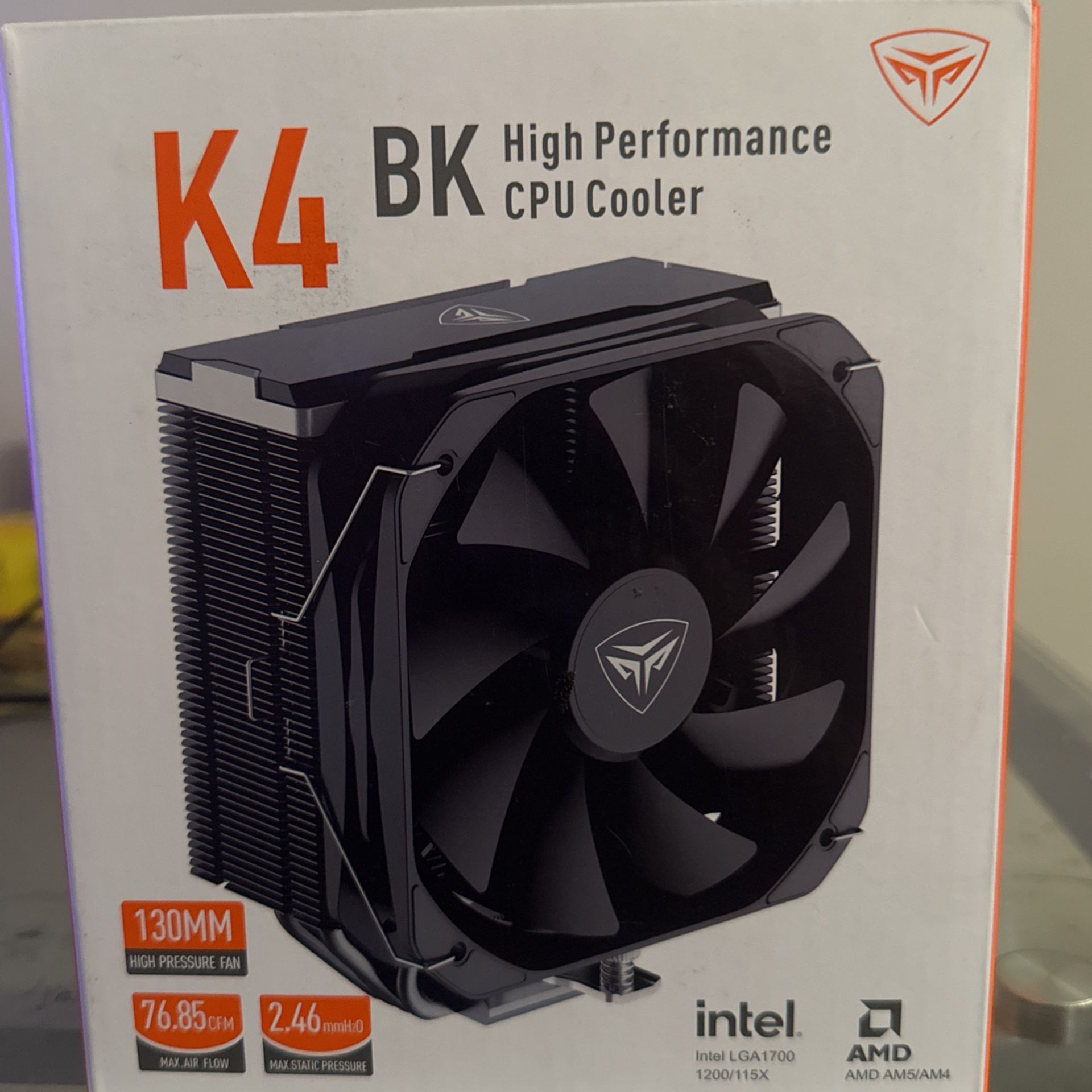 K4 Bk High Performance CPU Cooler