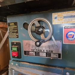 10 Inch Table Saw