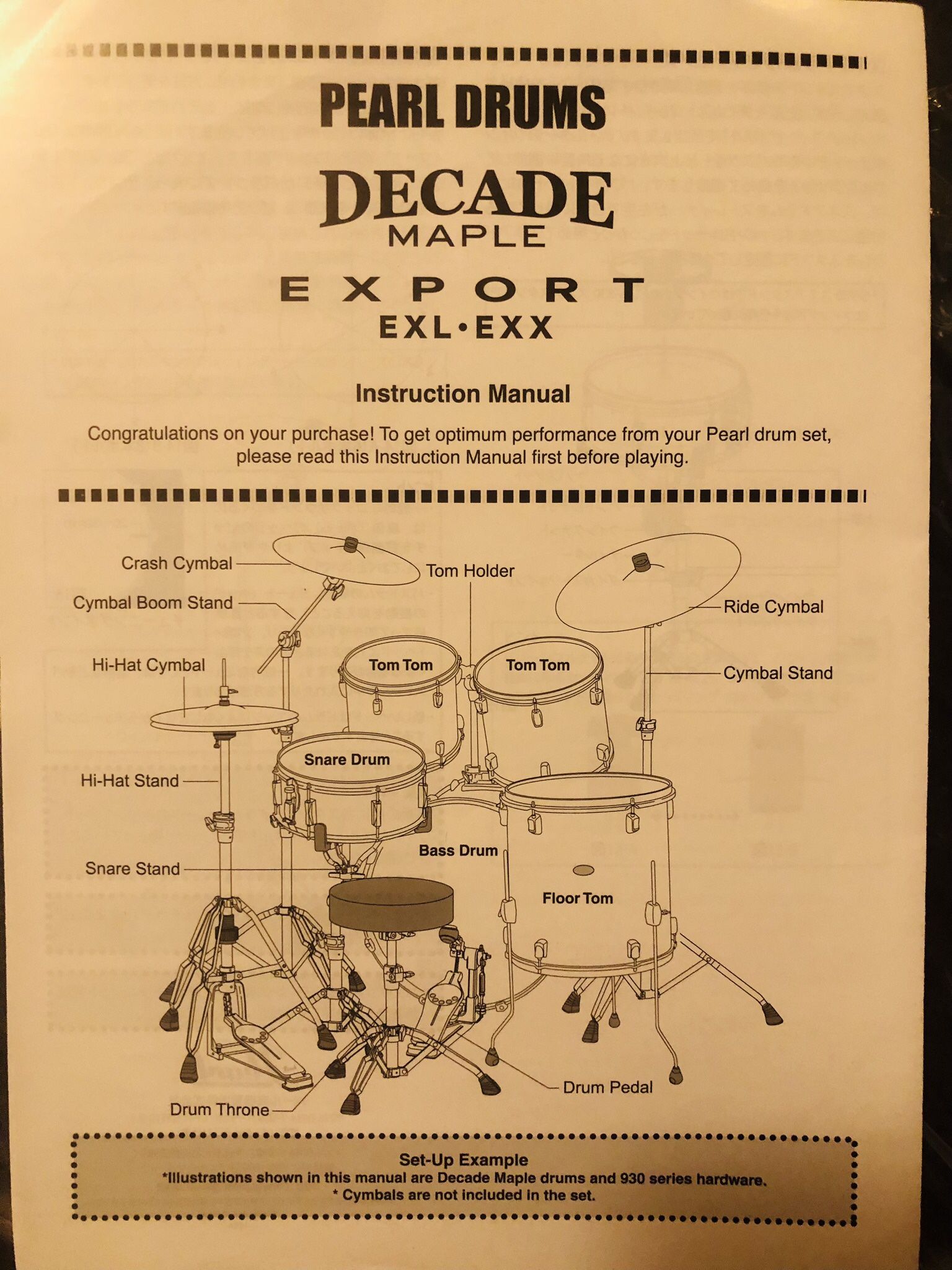 Backline Equipment: Drum Set + Keyboard Stands + Guitar Stand