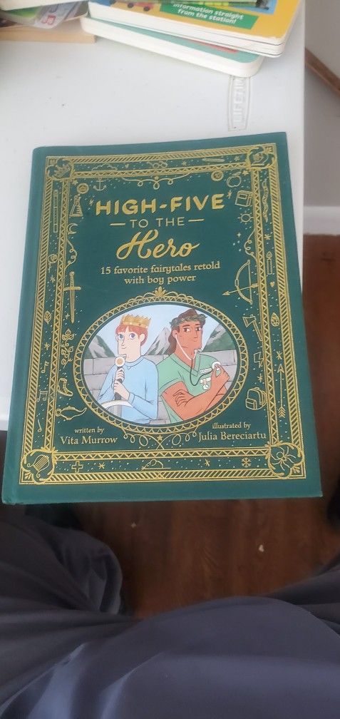 High five to the hero book.