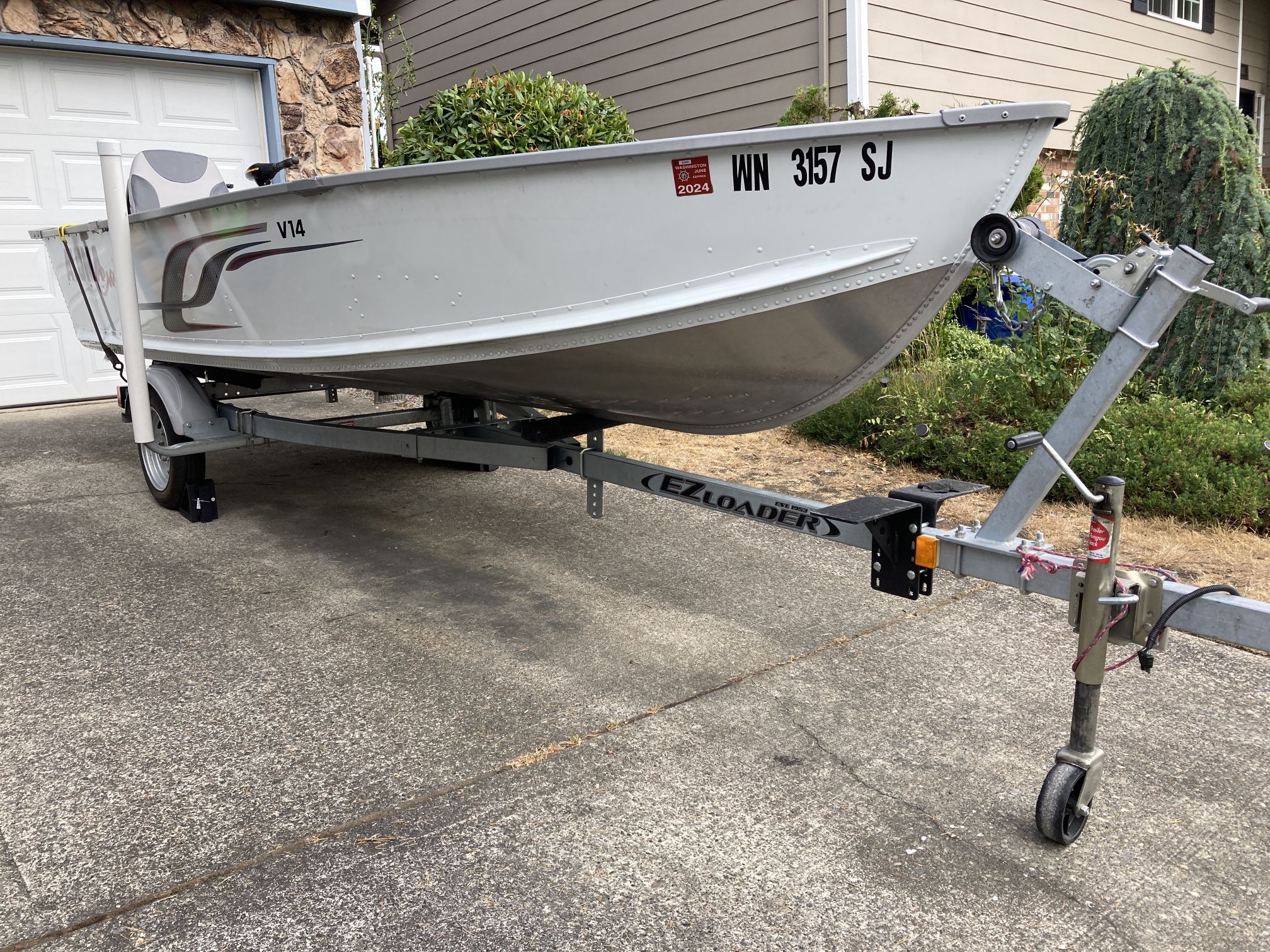 2016 ALUMA CRAFT 14’ Boat