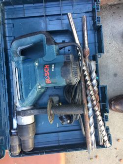 Bosch rotary hammer industrial grade good condition