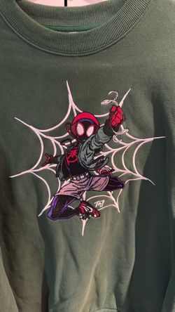 Spiderman Morales Crewneck