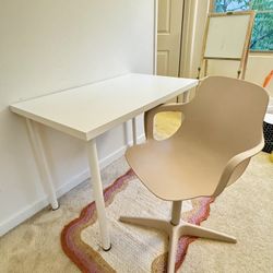 Beautiful IKEA Chair(Originally $235) And Desk 