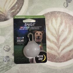 Nite Ize® Spotlit® Rechargeable Collar Light with Disc-O Tech™