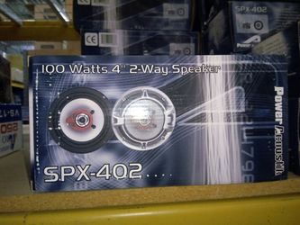 New car audio 4 inch 2 way speaker pair
