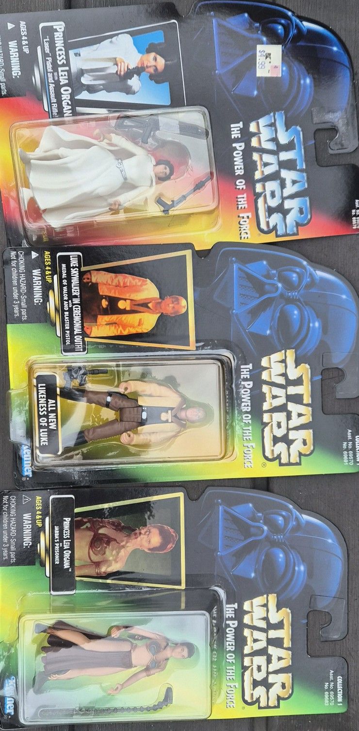 Star Wars Power of The Force Toys