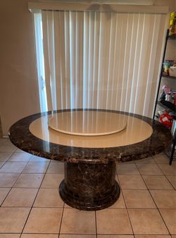 Real Marble Dinning Table