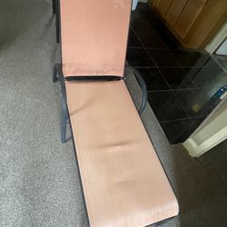 Steel Outdoor Patio Chaise Lounge
