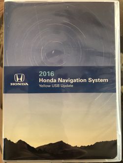 HONDA NAVIGATION SYSTEM, 2016, YELLOW USB UPDATE