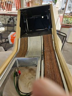 1966 mustang  console