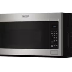 Maytag 30 in. 1.7 cu. ft. Over-the-Range Microwave in Fingerprint Resistant Stainless Steel with N