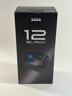 SEALED BOX - GoPro HERO 12 Black Action Camera