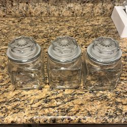 Glass jars