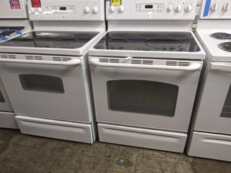 Glass top electric stoves working perfectly from $175 and up