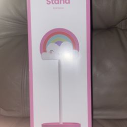 Colorful Rainbow Headphone Stand 11” New In Box Cute Pink Decor Unique Adorable