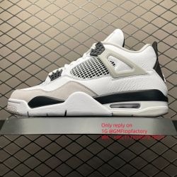 Air Jordan 4 Retro  Military Black