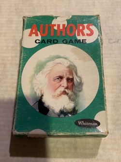 Authors Card Game (Rare ) $30