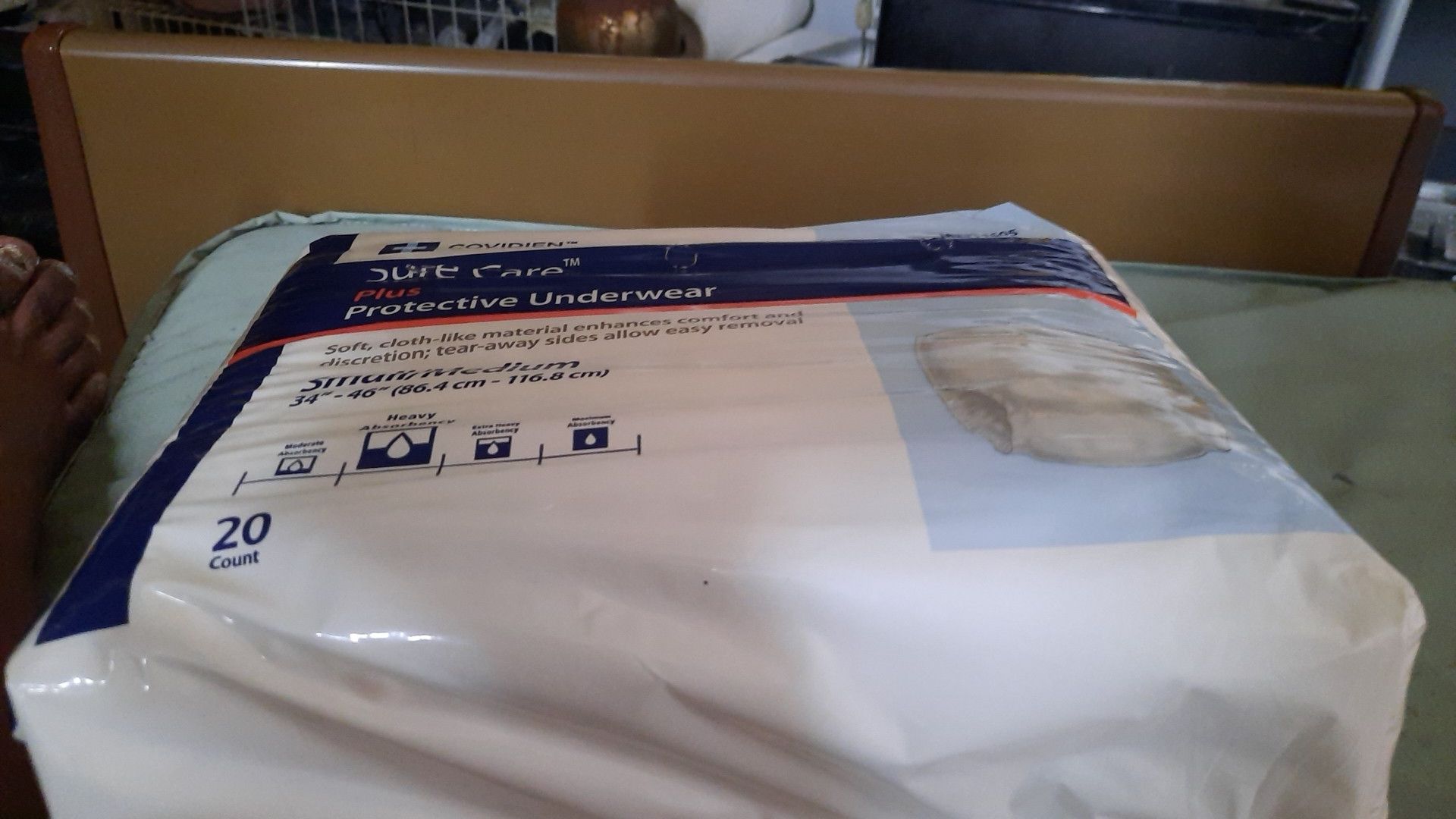 Sure Care Plus Protective underware. Small/med