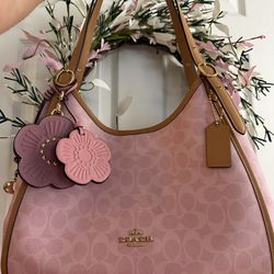 Erin powder pink coach