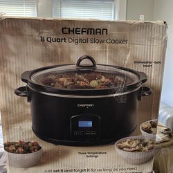 Chefman 8-qt. Digital Slow Cooker
