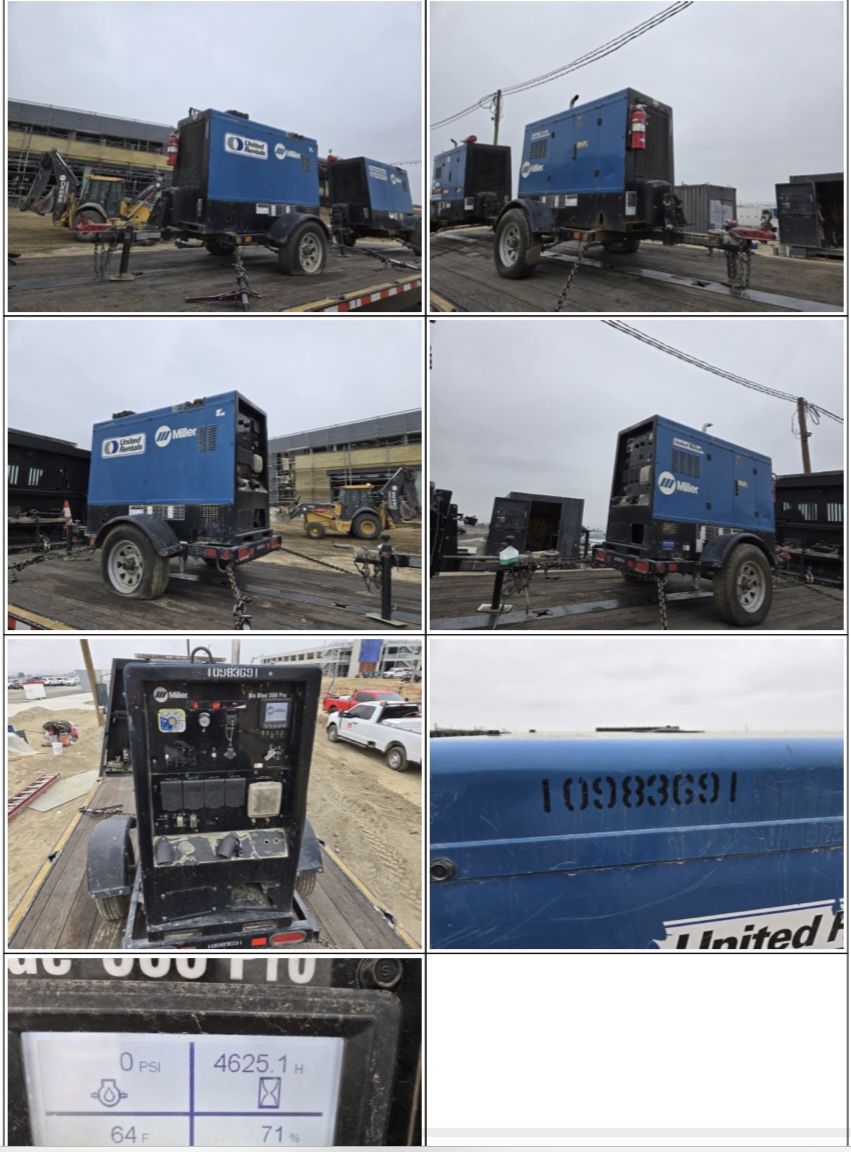 WELDER 500 AMP DSL/GAS